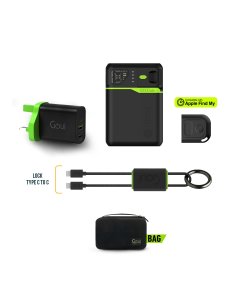 Goui Offer (SIGO Plus)- ( Power Bank 10,000mAh +Wall Charger + G-Tag tracking device + Cable Lock C to C+ Bag)- OG2460