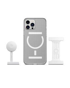 Goui - Transparent Cover + White Sirius + White Strap - Offer OG1270