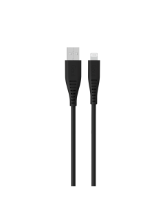 Goui - Silicon USB to Lightning - 1.5Mts Black Cable